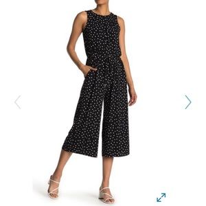 Make an offer! Black & White Polka Dot Romper!